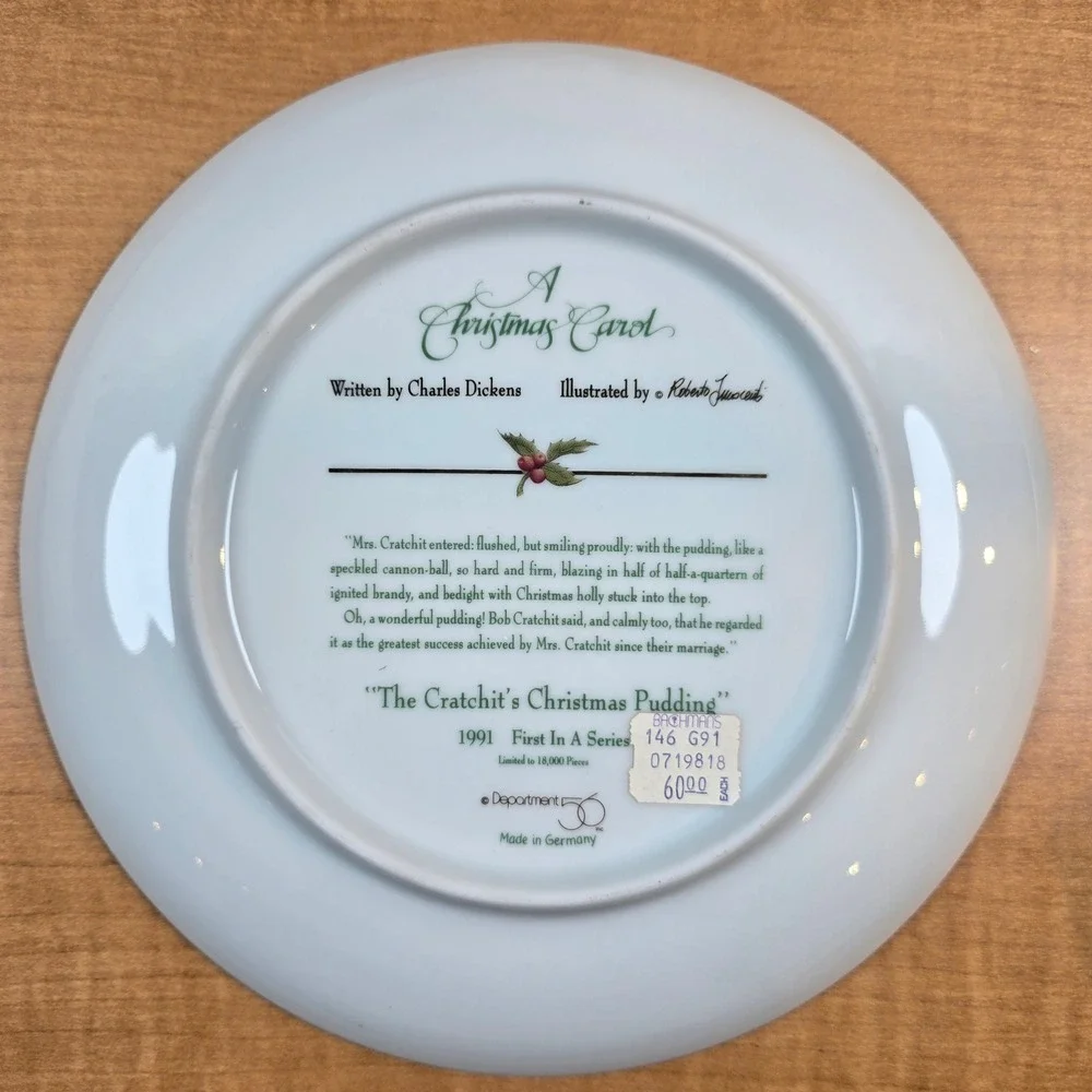 THE CRATCHIT'S CHRISTMAS PUDDING Dickens 9.5